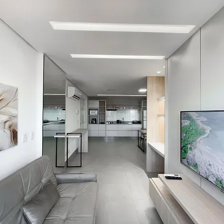 Lindo Flat Planejado Com Vista Para Cidade Campo Grande  Exterior photo